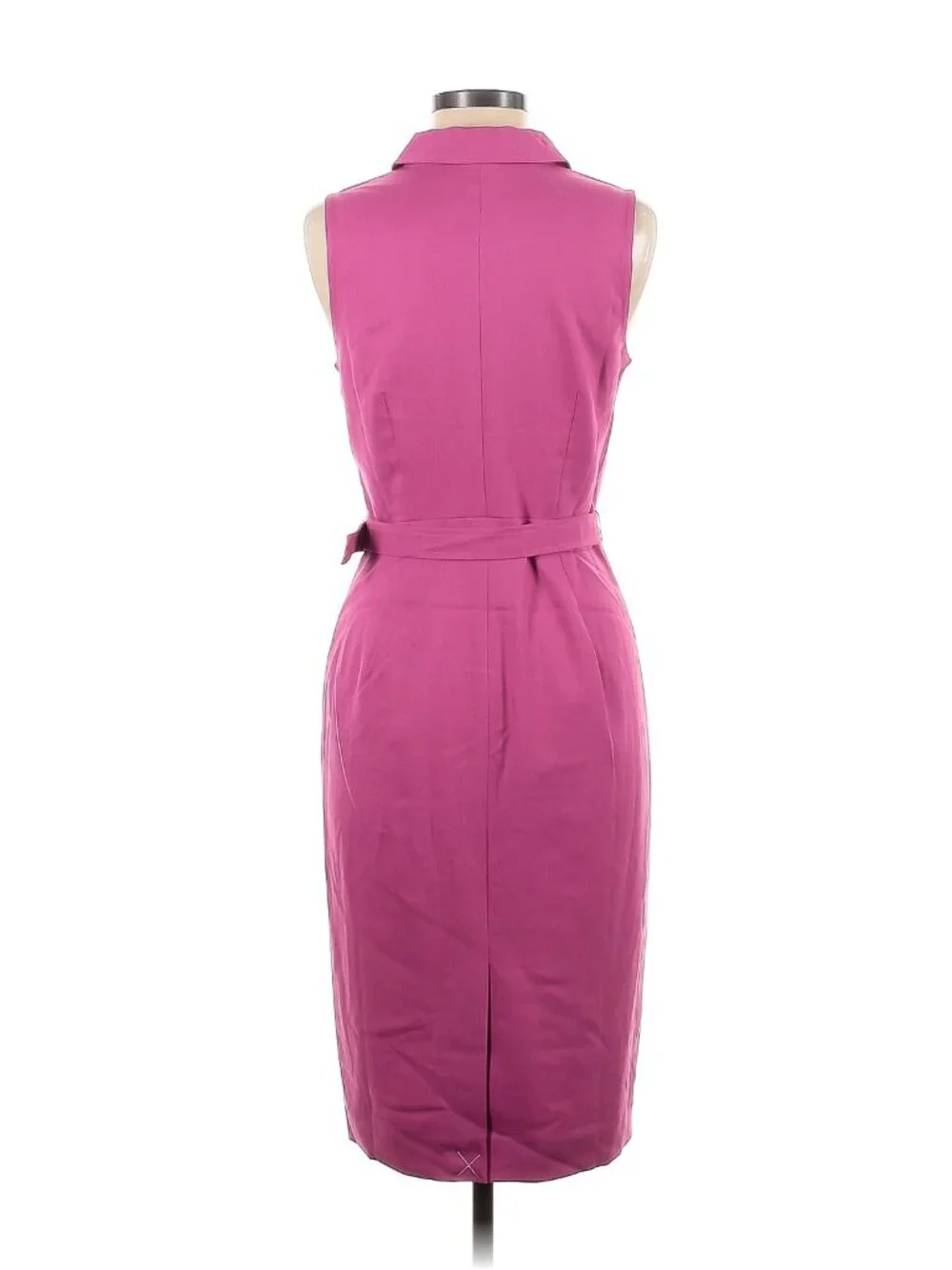 NWT J.Crew Collared Belted Sheath in Garden Dahlia Italian City Wool Dress 10